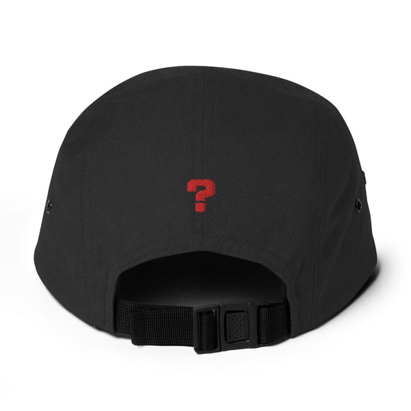 Tipper Red Text Five Panel Cap LE10
