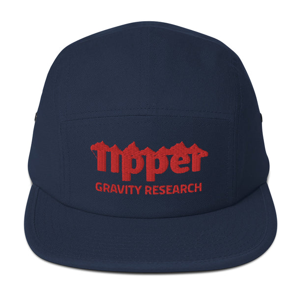 Tipper Red Text Five Panel Cap LE10