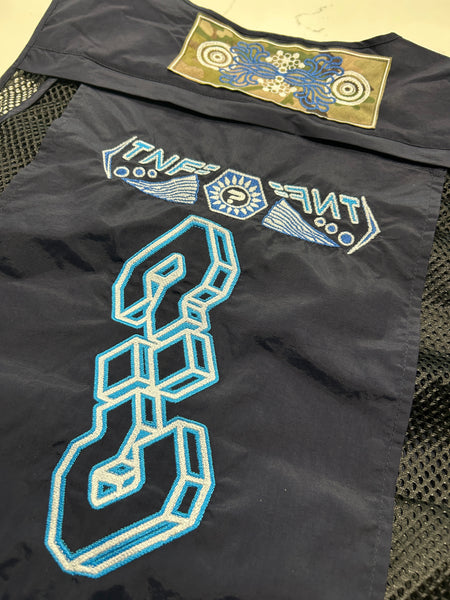 Tipped Tactical Vest - Blue / Large