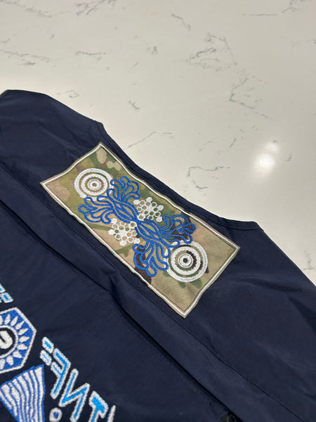 Tipped Tactical Vest - Blue / Large