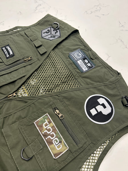 Tipped Tactical Vest - Green / Medium