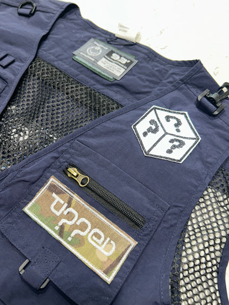 Tipped Tactical Vest - Blue / Large