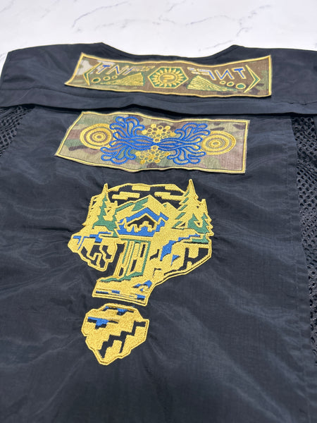 Tipped Tactical Vest - Black / Large