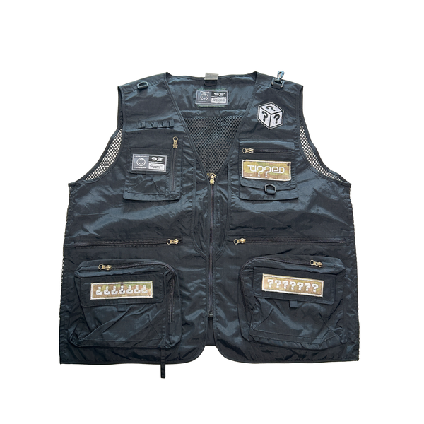 Tipped Tactical Vest - Black / Large