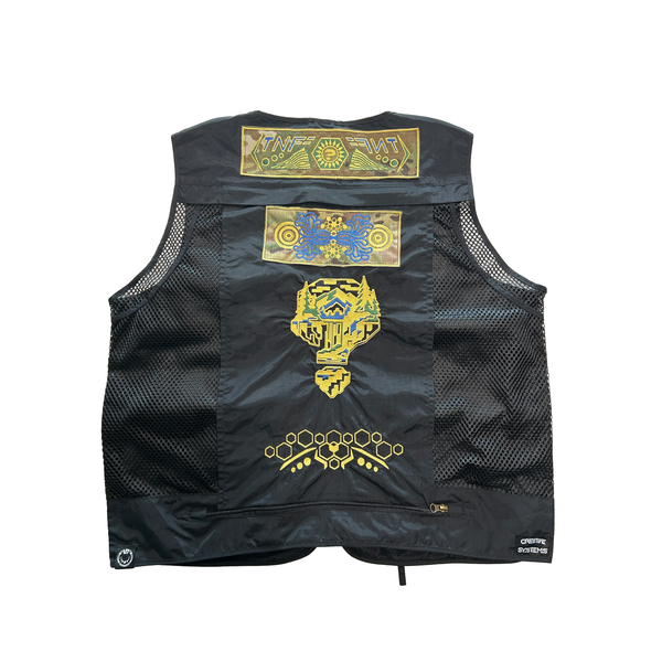 Tipped Tactical Vest - Black / Large