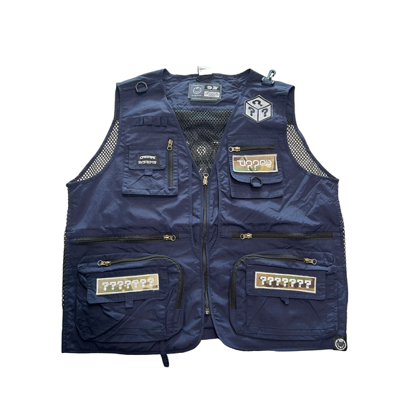 Tipped Tactical Vest - Blue / Large
