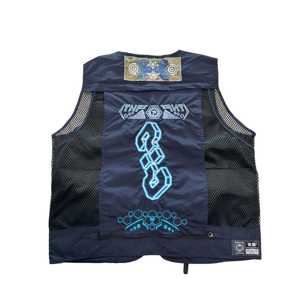 Tipped Tactical Vest - Blue / Large