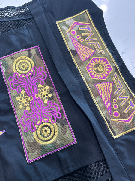 Tipped Tactical Vest - Black / Small