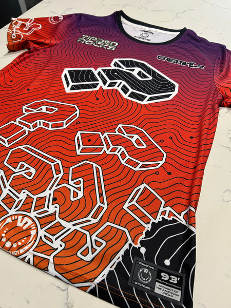 Tipped Rocks 25 Shirt - Sunset