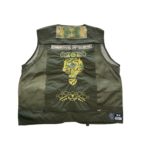 Tipped Tactical Vest - Green / Medium