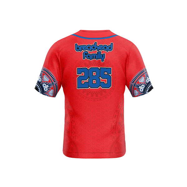 Breadhead Family V2 - Embroidery Baseball Jersey
