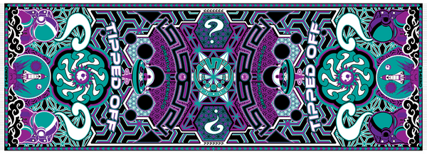 Tipped Off Pashmina - LE120