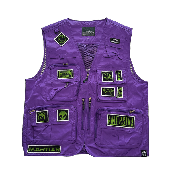 Martian Tactical Vest - Purple