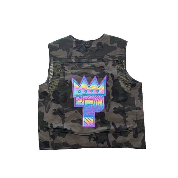 CTF/Tipper Camo Reflective Vest 2/2