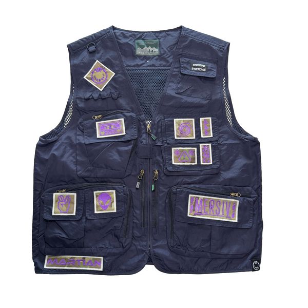Martian Tactical Vest - Navy Blue