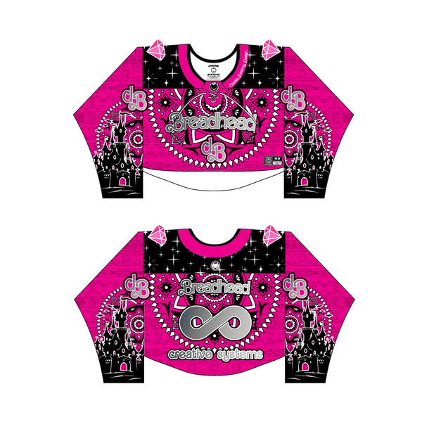 * Pre Order * - Barbhead Dreamscape Crop Hockey Jersey