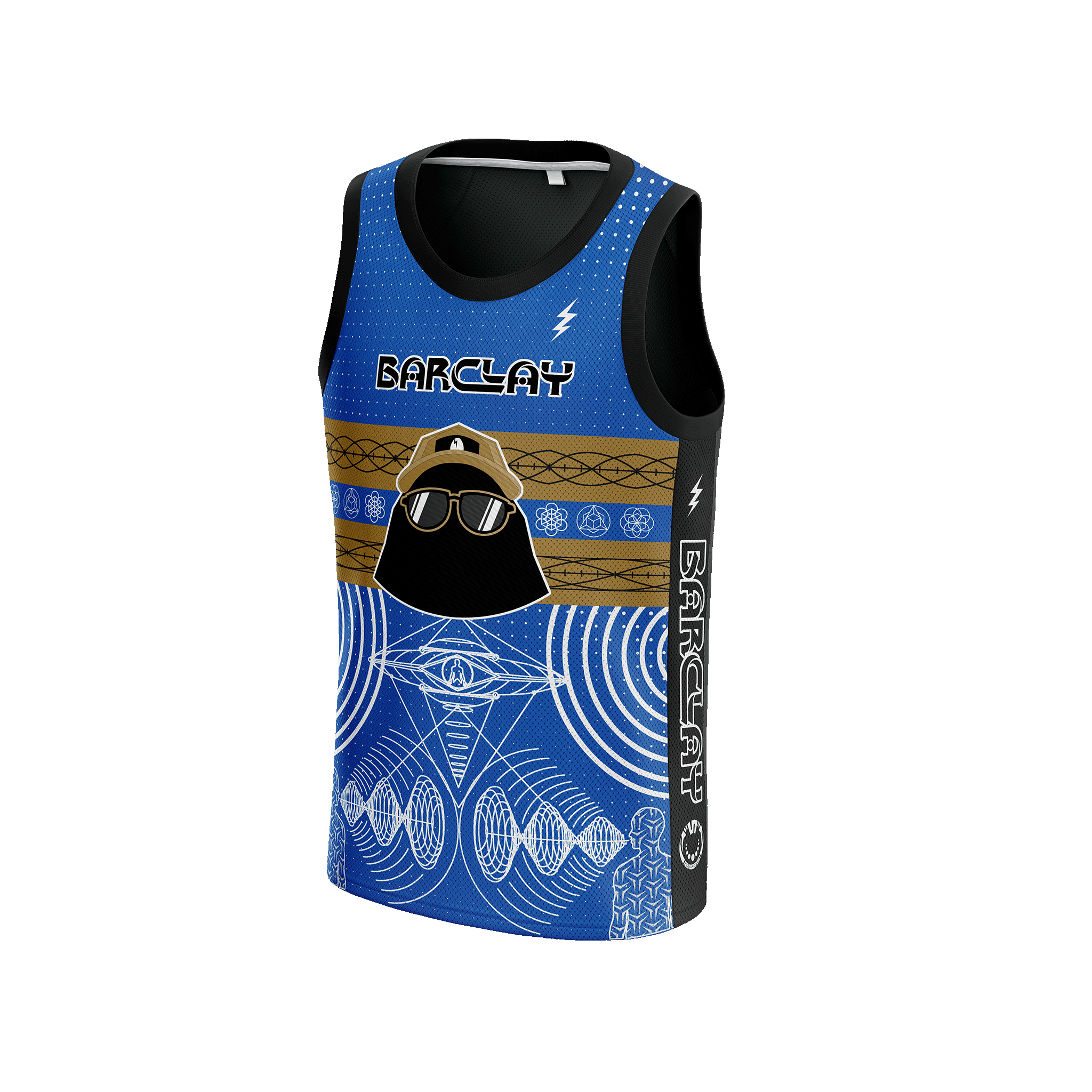 Barclay Basketball Jersey (Embroidery) - LE30