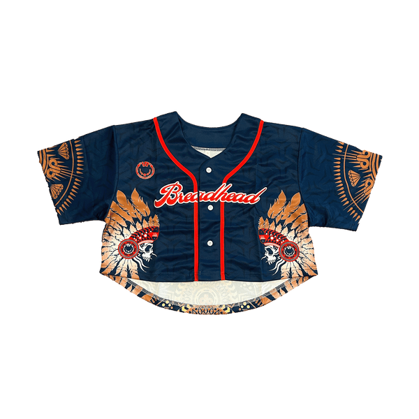 Breadhead Crop Baseball Jersey