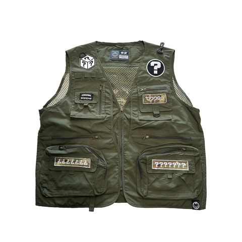 Tipped Tactical Vest - Green / Medium