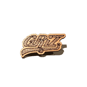 GRiZ Wood Engraved Cherry Pin - LE 20