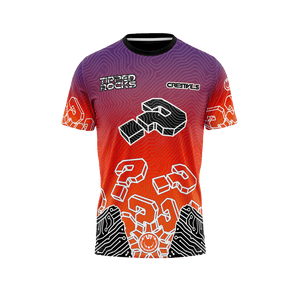 Tipped Rocks 25 Shirt - Sunset