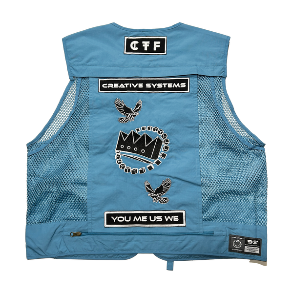 CTF Tactical Vest - Blue / Large