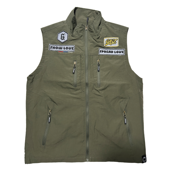 Griz 7 Stars Vest - Green / L