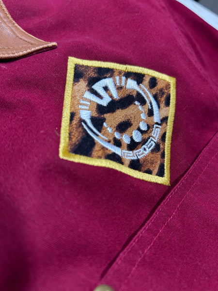 Creative Systems chest embroidery detail