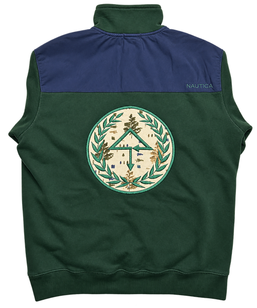 OTT Nautica quarter zip Large, back view